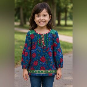 Matilda Jane I Believe Tunic Top Size 6